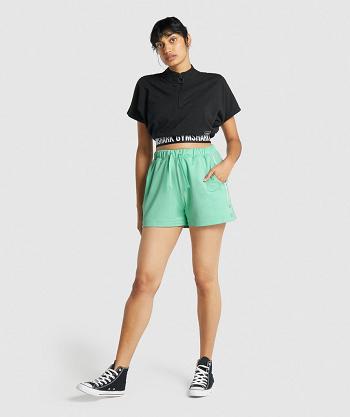 Dámské Šortky Gymshark Recess Světle Zelene | CZ 3819AHK